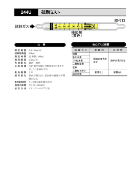 244U 硫酸ミスト