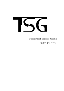 Theoretical Science Group