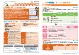 タフ・ケガの保険(パーソナル総合傷害保険) 重要事項のご説明