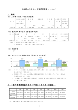 給与定員管理等について（24年度版)（PDF：395KB）