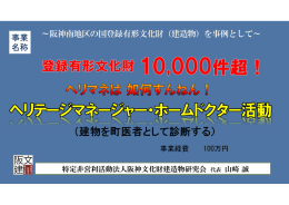 （建物を町医者として診断する）