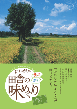 木造校舎で田舎の時間を味わう - にいがた グリーン・ツーリズム