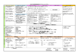 平成25年度看護部継続教育プログラム（キャリアラダー） 中堅共通目標