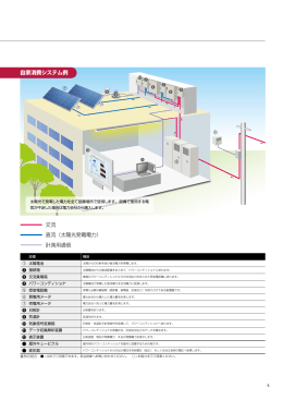 自家消費システム例