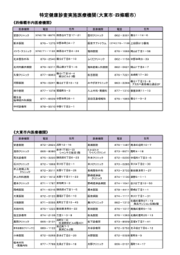 四條畷市・大東市医療機関 (PDF：128.4KB)