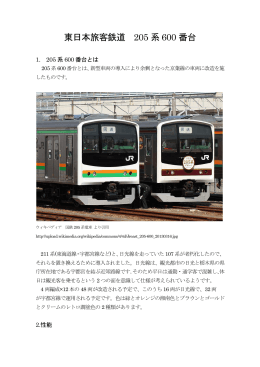 東日本旅客鉄道 205 系 600 番台