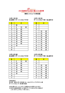 12月11日(木)