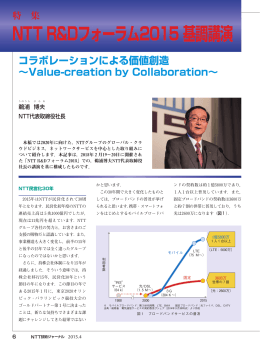NTT R&Dフォーラム2015 基調講演