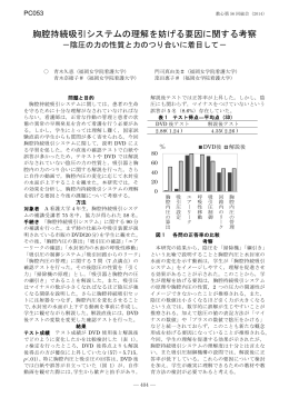 胸腔持続吸引システムの理解を妨げる要因に関する考察