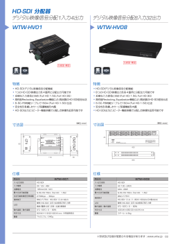 HD-SDI 分配器