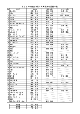 ⑨実行委員会名簿 (PDF : 115KB)
