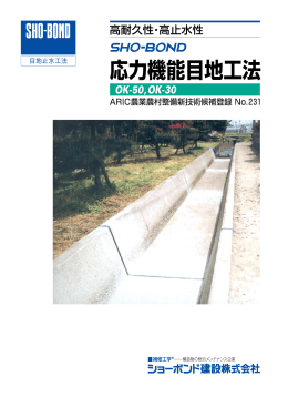 応力機能目地工法 - ショーボンド建設