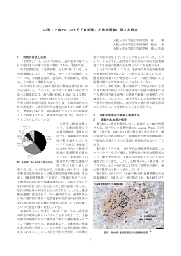 中国・上海市における「老洋房」と商業開発に関する研究