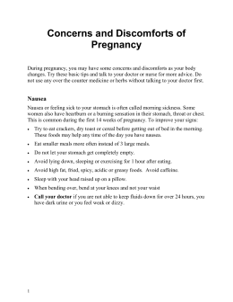 妊娠中の心配と不安 - Health Information Translations
