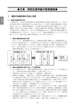 Ⅱ章 特別支援学級の教育課程