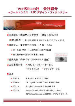 VeriSilicon Promotion_2015