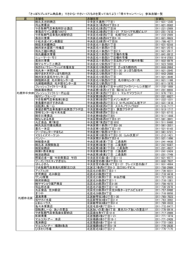 キャンペーン参加店 - 札幌市中央卸売市場