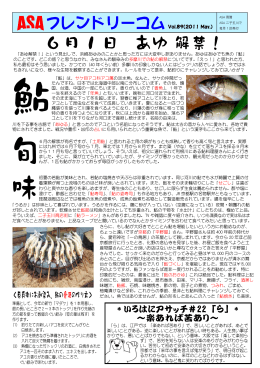 Vol.89(2011 May.)6月1日 あゆ 解禁！