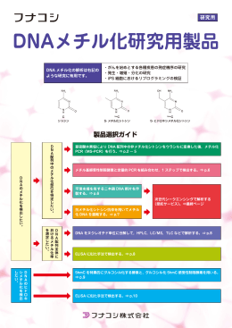 DNAメチル化研究用製品