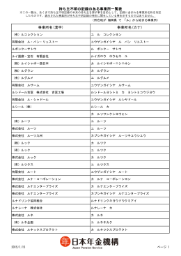 事業所名(カナ)