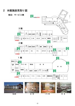 2 本館施設見取り図