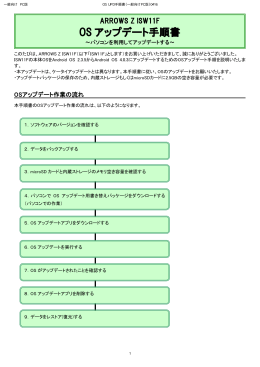 OS アップデート手順書