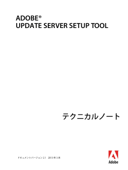 1 Adobe Update Server Setup Tool