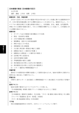 日本建築の歴史（日本建築の見方）