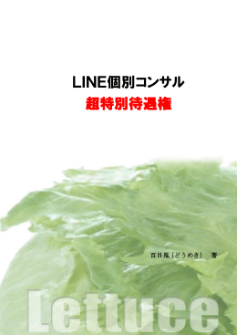 LINE個別コンサル 超特別待遇権