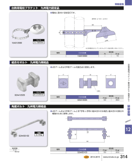 架線金物 白熱用電柱ブラケット 九州電力認定品 組合せボルト 九州電力