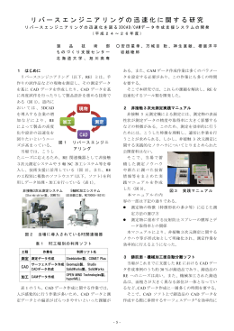 リバースエンジニアリングの迅速化に関する研究