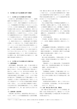 4．わが国における分配側 GDP の推計