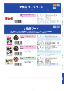 犬猫用 チーズフード 小動物フード