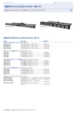 SMXマトリックススイッチャーボード