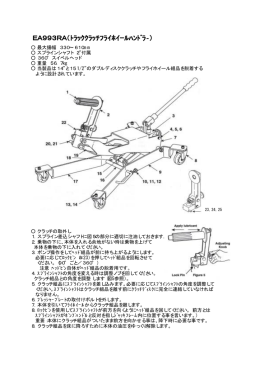 最大揚幅 330&sim;610mm スプラインシャフト 2&rdquo;付属 360&deg;スイベルヘッド