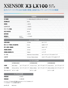 圧力イメージングにおける真の革新、妥協のないワールド クラスの精度