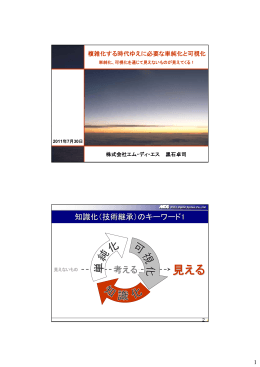 講演資料は、こちらからご覧頂けます。