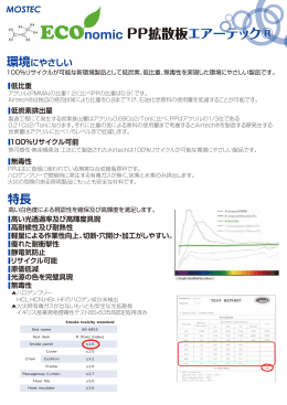 PP拡散板エアーテック® ECOnomic