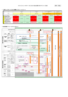 ホストコンピュータのサーバ化に向けた総合試験工程マネジメント計画