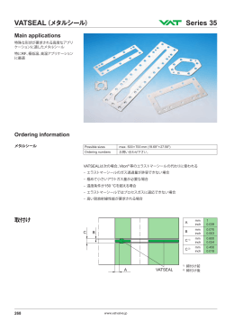 VATSEAL（メタルシールガスケット）