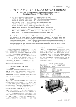 オープンソース CFD ツールキット OpenFOAM を用