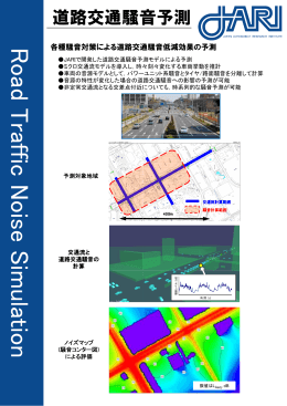 道路交通騒音予測 - 日本自動車研究所