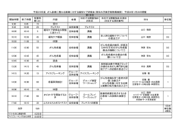 プログラムPDF - 高知大学医学部