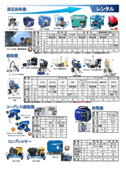 スーパー(SP)60 クリーンボーイ(CB)400E 390 すくいず君(SQP4