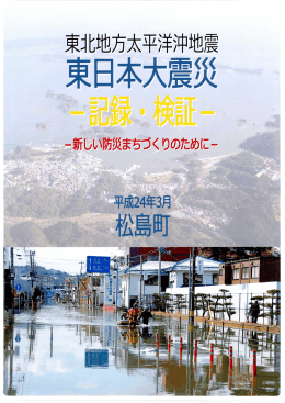 松島町-東北地王太平洋沖地震-東日本大震災-記録・検証
