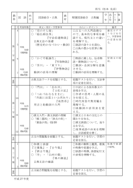 国語総合古典