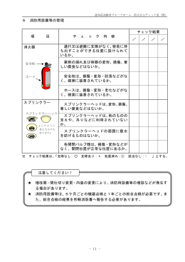 消防用設備等の管理（PDF：51KB）