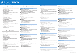 役立つウェブサイト Useful Websites