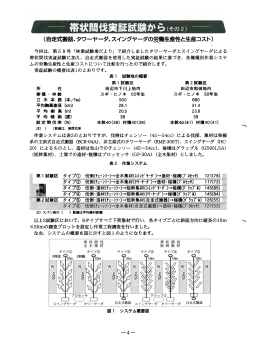 一 帯状間伐実証試験から〈その2〉 ー