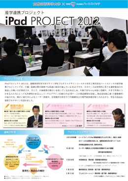 iPadプロジェクト2012報告書